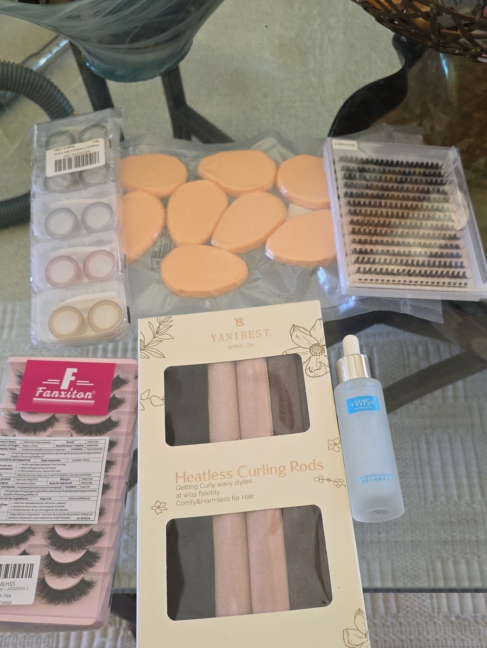 Vanibest Heatless Curling Rods + Lash & Beauty Tools